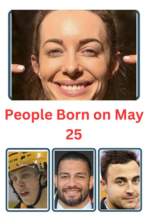 People Born on May 25