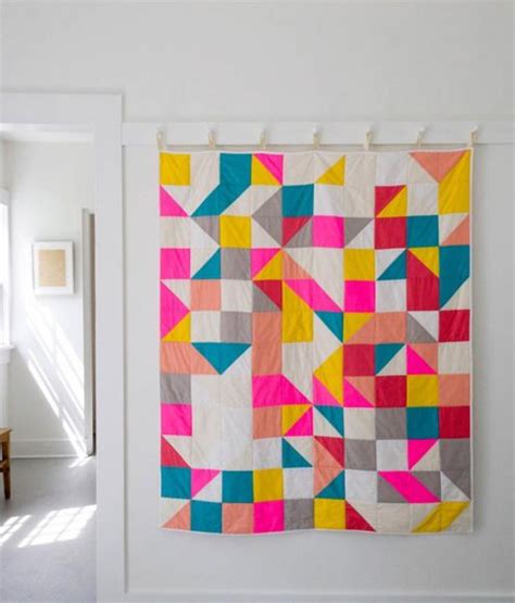 Colorful Contemporary Quilts | Handmade Charlotte