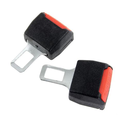 2pcs Universal Car Safety Seat Belt Buckle Seatbelt Clip Extender ...