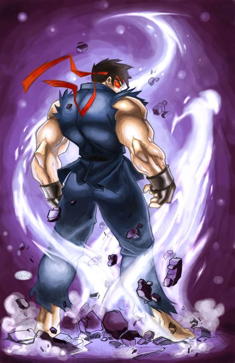 FINISHED EVIL RYU by ONELOUSYCAT on DeviantArt