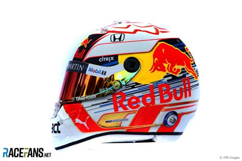 Max Verstappen helmet, 2019 · RaceFans