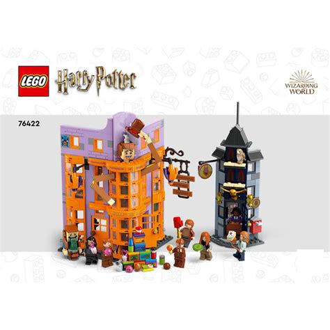 LEGO Diagon Alley: Weasleys' Wizard Wheezes Set 76422 Instructions ...