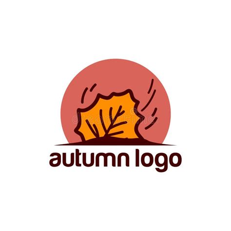 Creative Autumn Logo Design Vector Art Logo Stock Illustration ...