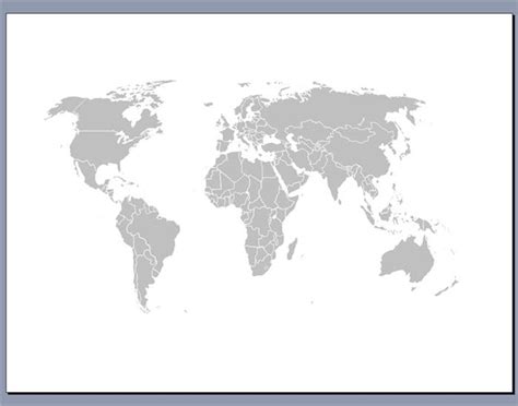 Free Editable Worldmap for Powerpoint - Download