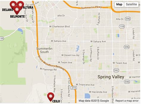 Incredible Summerlin Las Vegas Map Recent - World Map Colored Continents