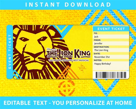 Download ticketmaster lion king broadway - skkol