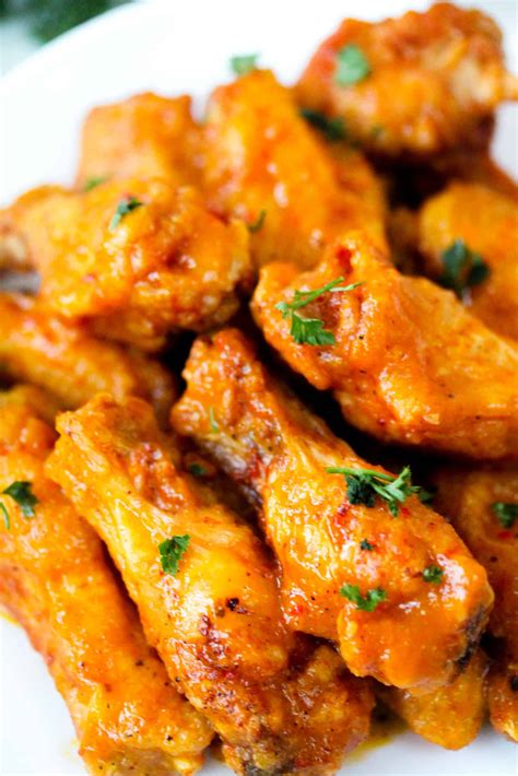 Crispy Mango Habanero Wings - Sims Home Kitchen