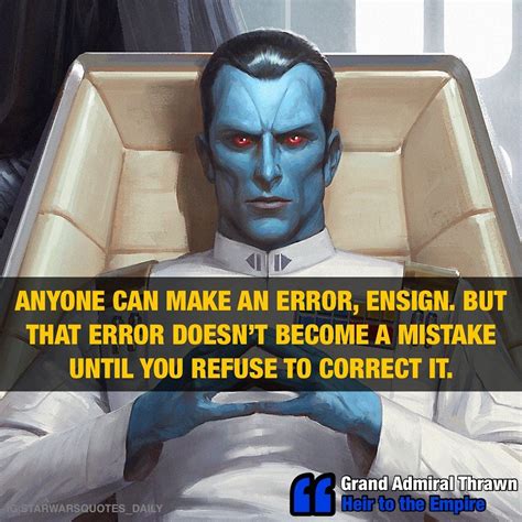 Grand Admiral Thrawn, Star Wars Quotes, Daily Star, The Heirs, How To ...