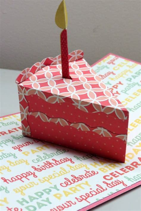 Pop Up Birthday Card | Birthday card pop up, Cake card, Birthday cake card