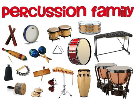 CLICK ON ENGLISH: TYPES OF INSTRUMENTS: PERCUSSION (&3) | Percussion ...