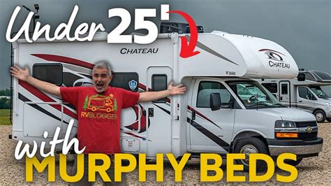 3 Small Class C RVs with MURPHY BEDS for Multi-Functional Space - YouTube