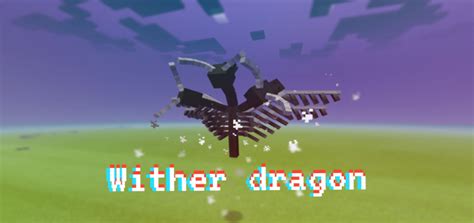 WITHER DRAGON | Minecraft PE Mods & Addons