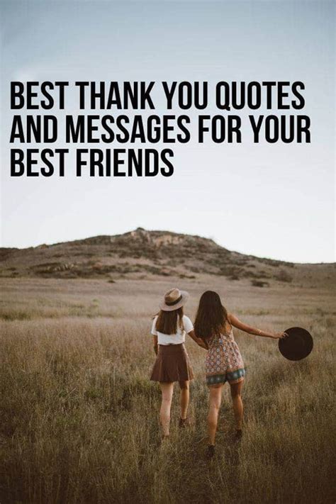 80 Thank You Quotes about Friendship, Wishes and Messages – LittleNivi.Com