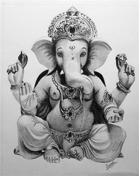 Ultimate Collection of 999+ Stunning Ganpati Images Drawings in Full 4K ...