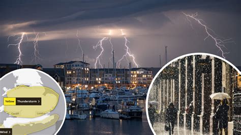 UK weather: Here's when Britain will be battered by thunderstorms - LBC