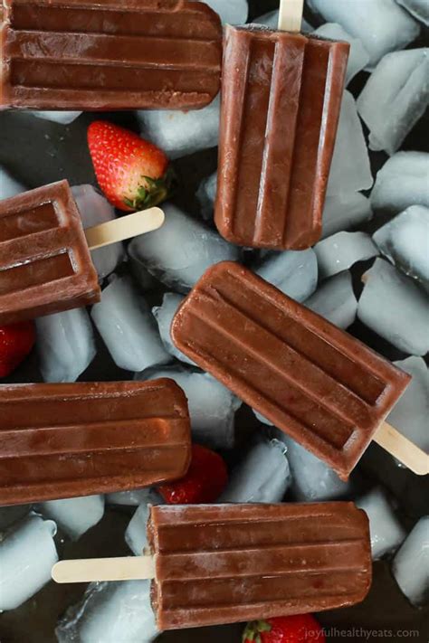 Healthy Chocolate Banana Split Popsicles {Sugar Free, Dairy Free ...