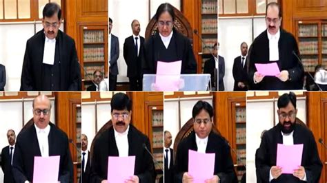 7 Additional Judges Of Allahabad High Court Take Oath As Permanent Judges