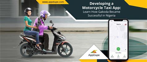 Developing A Motorcycle Taxi App: Learn How Gakoda Became A Successful ...