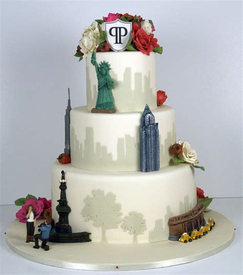 W9051- new york city wedding cake | W9051 - An NYC theme wed… | Flickr