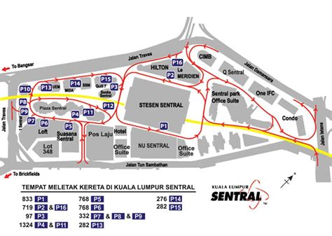 Putrajaya Sentral Parking : KL Sentral Station Maps (Transit Route ...