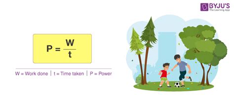 Work, Energy and Power - Definition, Examples, Formula, Units