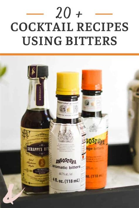 Drinks with Bitters to Make at Home | Cupcakes and Cutlery