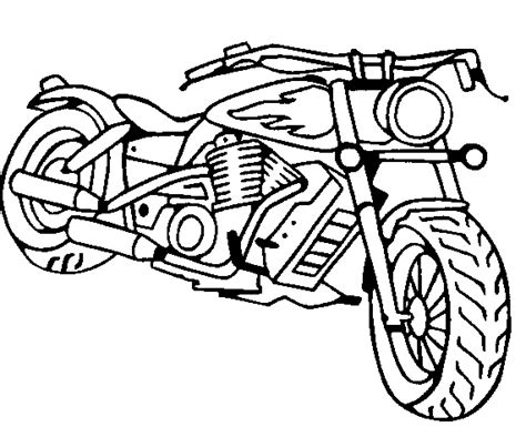 Motorcycle Coloring Pages (3) - Coloringkids.org