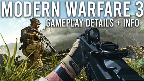 Modern Warfare 3 Gameplay details and Info... - YouTube