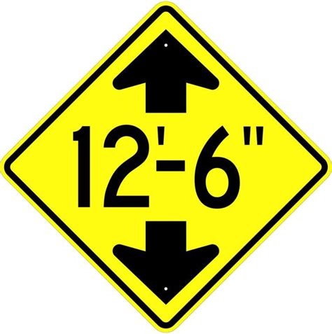 Clearance Height Sign – U.S. Signs and Safety