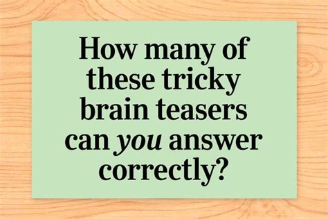 10 best printable brain teasers printablee com - 37 free printable ...