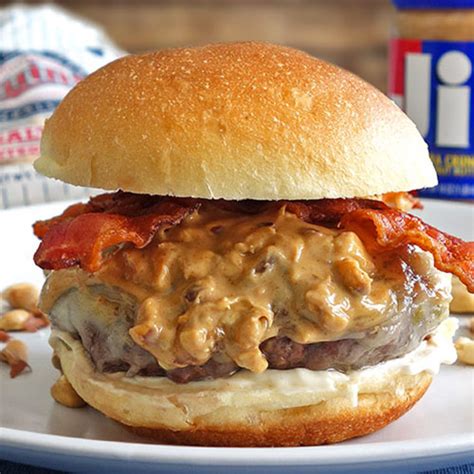 Peanut Butter Burger Recipe - Amazing, Gooey & Delicious