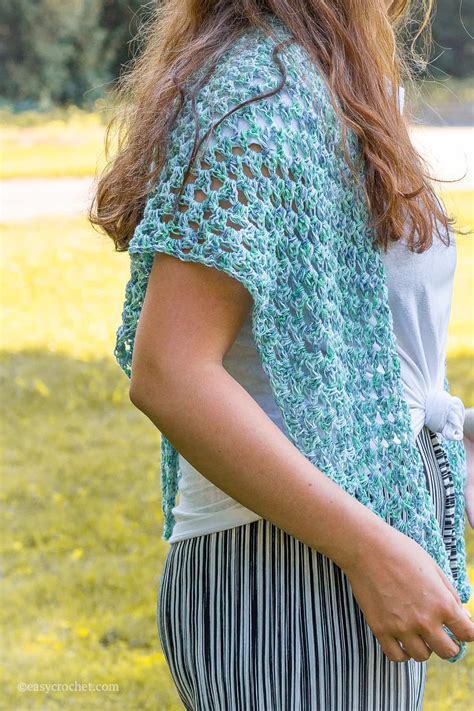 Shawl Pattern for Summer - Easy Crochet Patterns