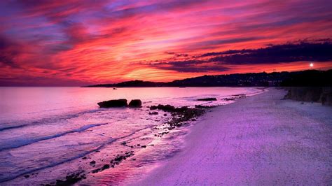 Pink and Purple Sunset Wallpapers - Top Free Pink and Purple Sunset ...