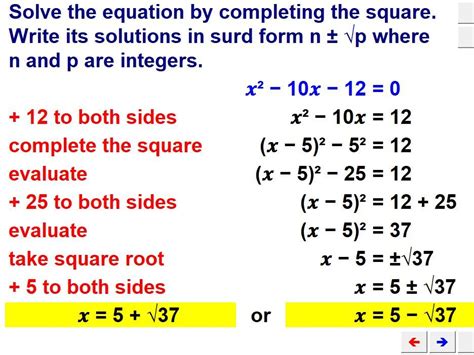 Quadratic Equation Presentation