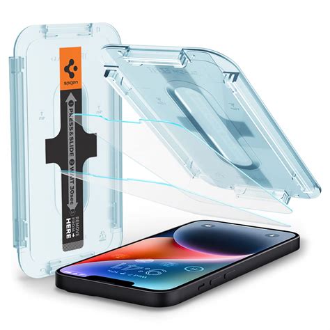 Spigen Ez Fit Tempered Glass Screen Protector Guard For Iphone 14 Plus ...