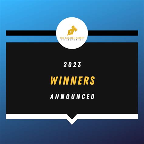 2023 WINNERS ANNOUNCED!