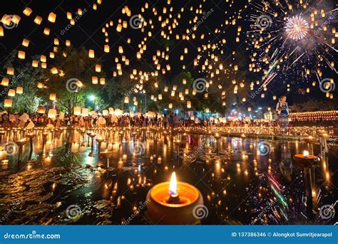 Loy Krathong Festival Editorial Image | CartoonDealer.com #32813388