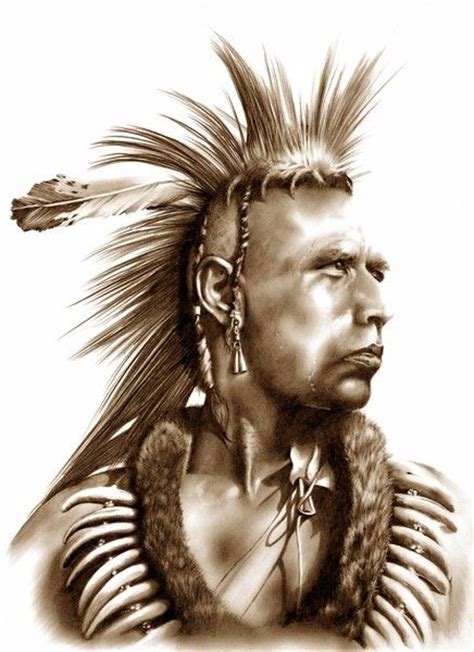 Huron by Peter Williams | ArtWanted.com | Native american warrior ...