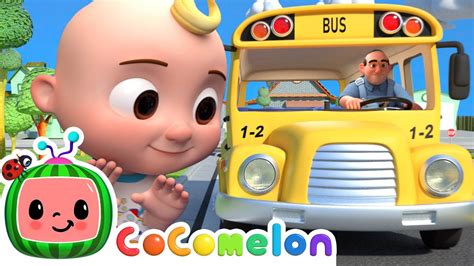 Wheels on the Bus (School Version) | @CoComelon - YouTube