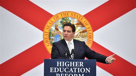 DeSantis Takes On the Education Establishment, and Builds His Brand ...