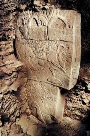 Gobekli Tepe so far yielded no tools and no pottery : Carved scorpion ...