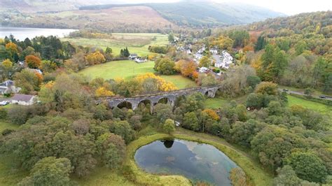 Lochearnhead Viaduct. | The nine arch Lochearnhead Viaduct f… | Flickr