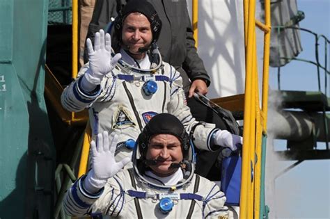 Russian Soyuz with 2 cosmonauts, US astronaut docks at Int’l Space ...