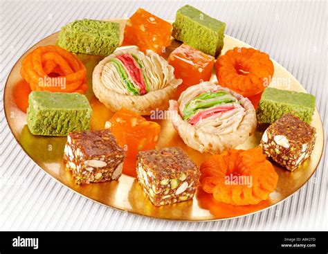 INDIAN SWEETS SELECTION Stock Photo: 6926604 - Alamy