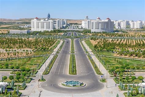 The Biggest Cities In Turkmenistan - WorldAtlas