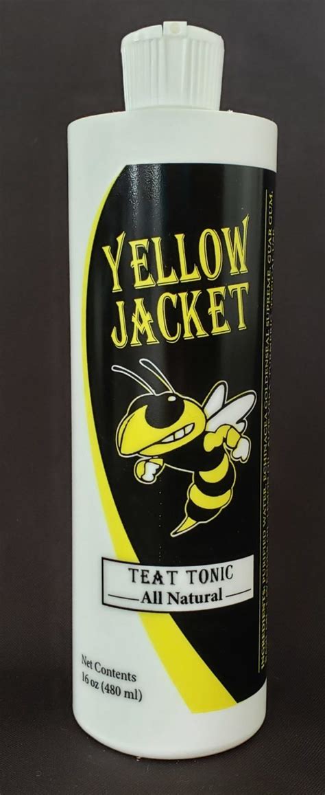 Yellow Jacket Teat Tonic – Synergy Animal Products, Inc.