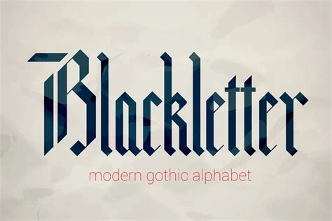 17+ Best Blackletter & Gothic Fonts (Free & Premium)