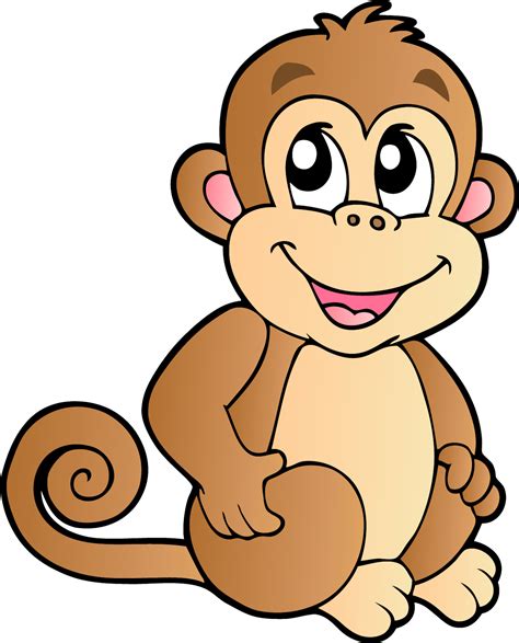 Cartoon Monkey Pictures : Monkey Cartoon Vector Cute | Bodenewasurk