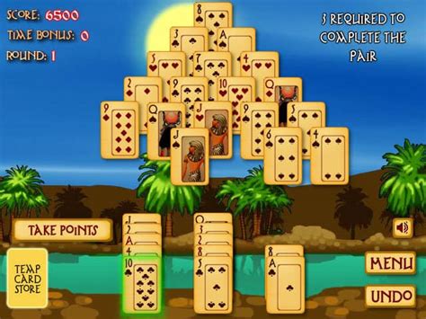 Pyramid Solitaire Ancient Egypt - Free Play & No Download | FunnyGames