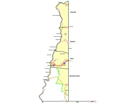 West Virginia Legislature's District Maps